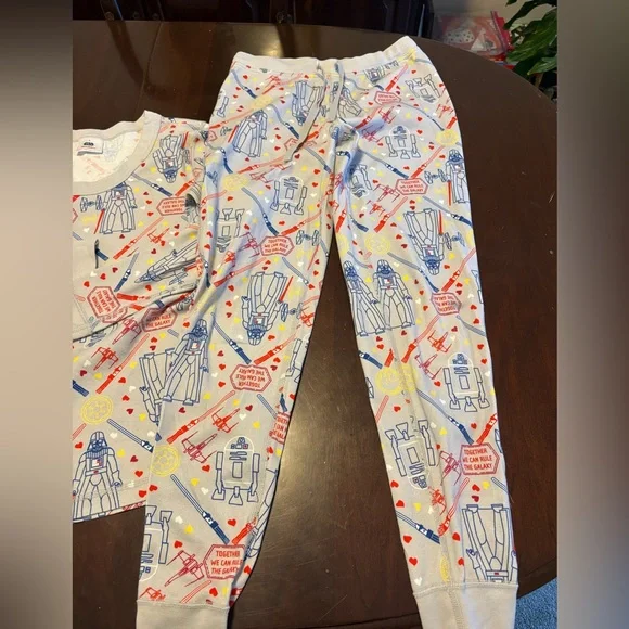 Hanna Andersson Pajamas, Women’s, S, Star Wars, Valentines, Valentine, Organic - Picture 8 of 11